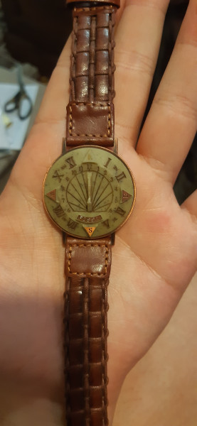 Fossil sundial hot sale